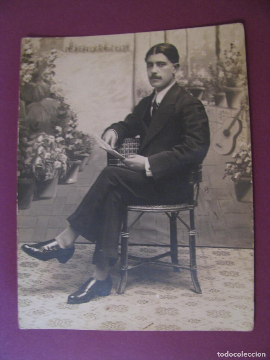 Fotograf&iacute;a antigua: ANTIGUA FOTO DE UN CABALLERO. NOGUERAS, CORDOBA. 11,5X8,5 CM.