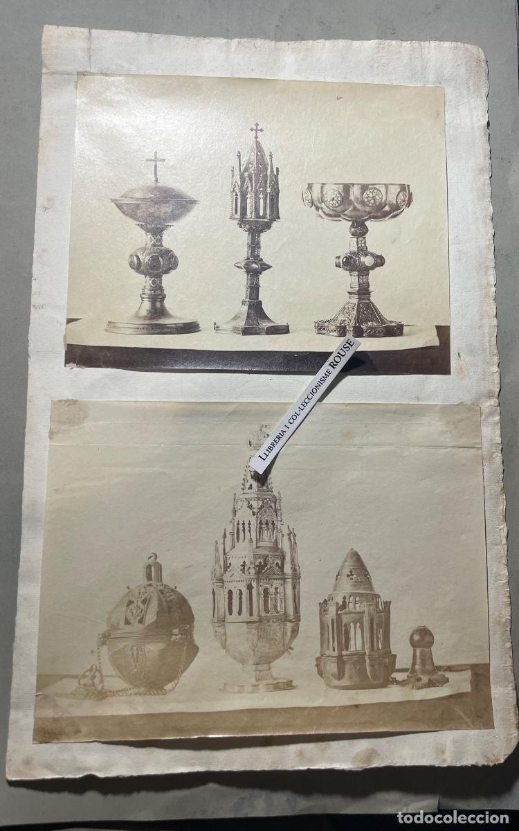 Fotograf&iacute;a antigua: ANTIGUA FOTOGRAFIA / 2 ALB&Uacute;MINAS - S.XIX - ELEMENTOS RELIGIOSOS , MONTADA SOBRE PAPEL DE LA EPOCA -