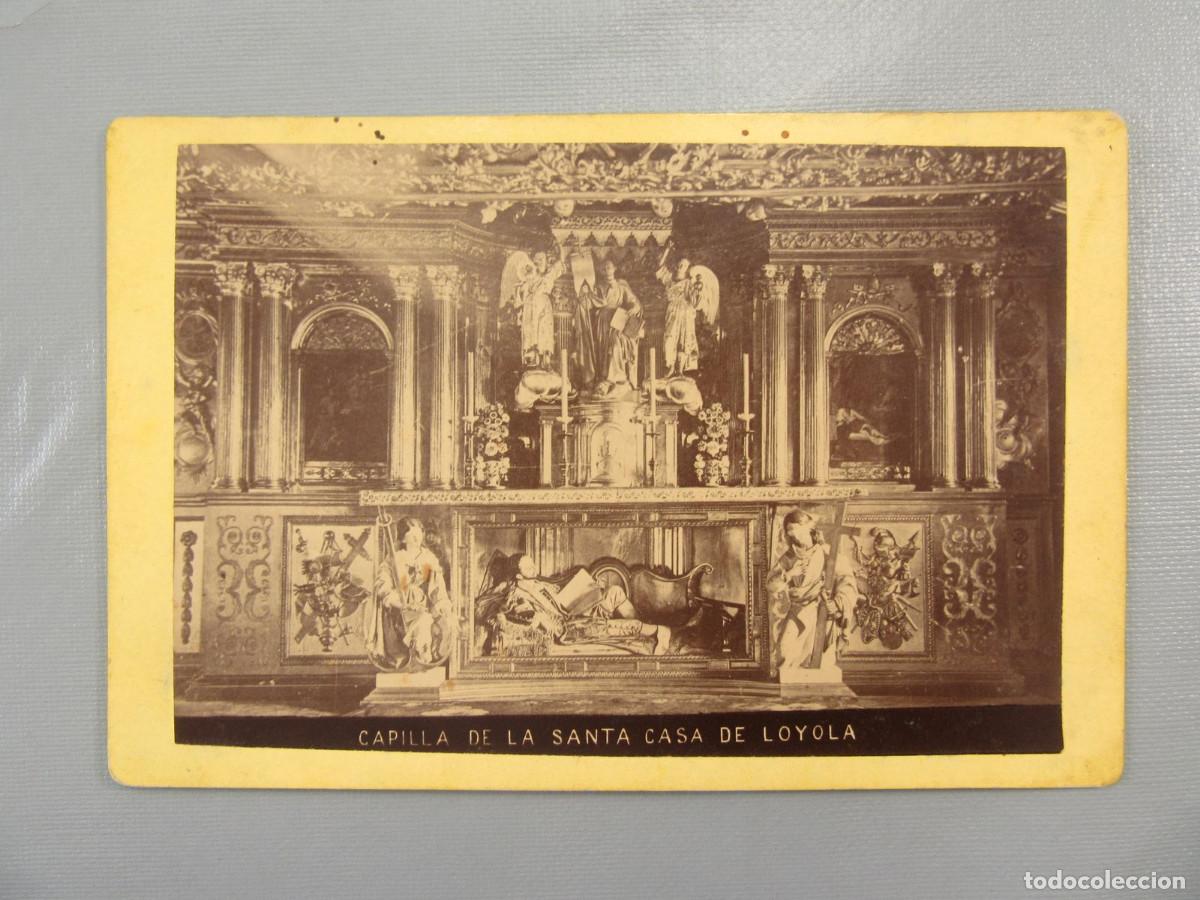 Fotograf&iacute;a antigua: Fotograf&iacute;a de la Capilla de la Santa Casa de Loyola. Azpeitia (Guip&uacute;zcoa)