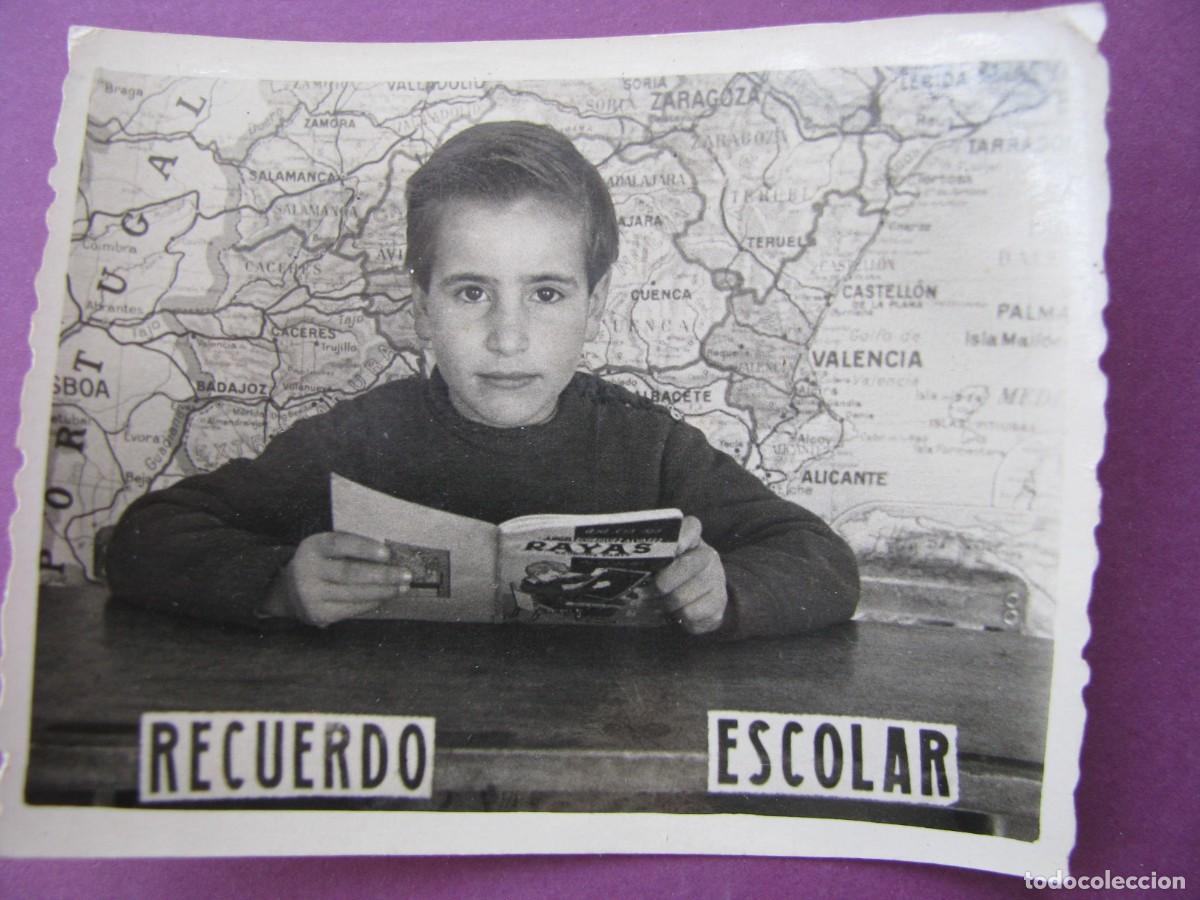 Alte Fotografie: FOTO, RECUERDO ESCOLAR. MADRID 1951. 7,5X6 CM