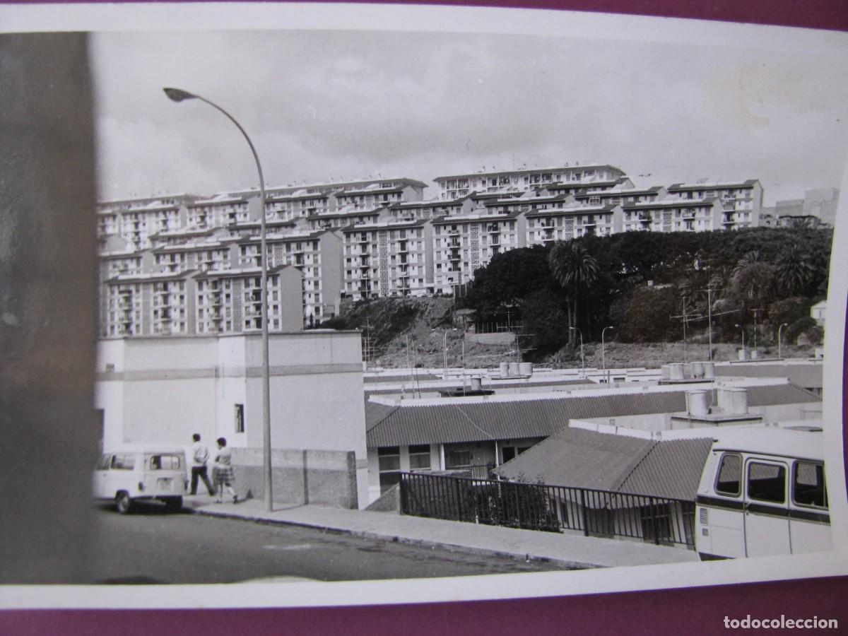 Alte Fotografie: 2 FOTOS HECHAS EN LAS PALMAS DE GRAN CANARIAS. DESDE LA CALLE MANUEL DE FALLA. LA PATERRNA A&Ntilde;OS 70