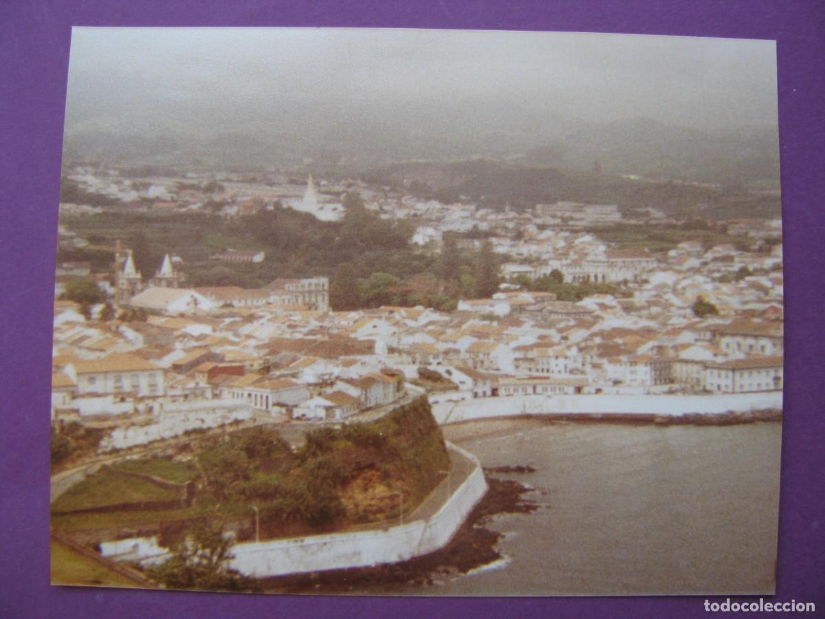 Fotograf&iacute;a antigua: FOTO DE LA CIUDAD ANGRA DO HEROISMO, AZORES. PORTUGAL. A&Ntilde;OS 1980. 13X10 CM