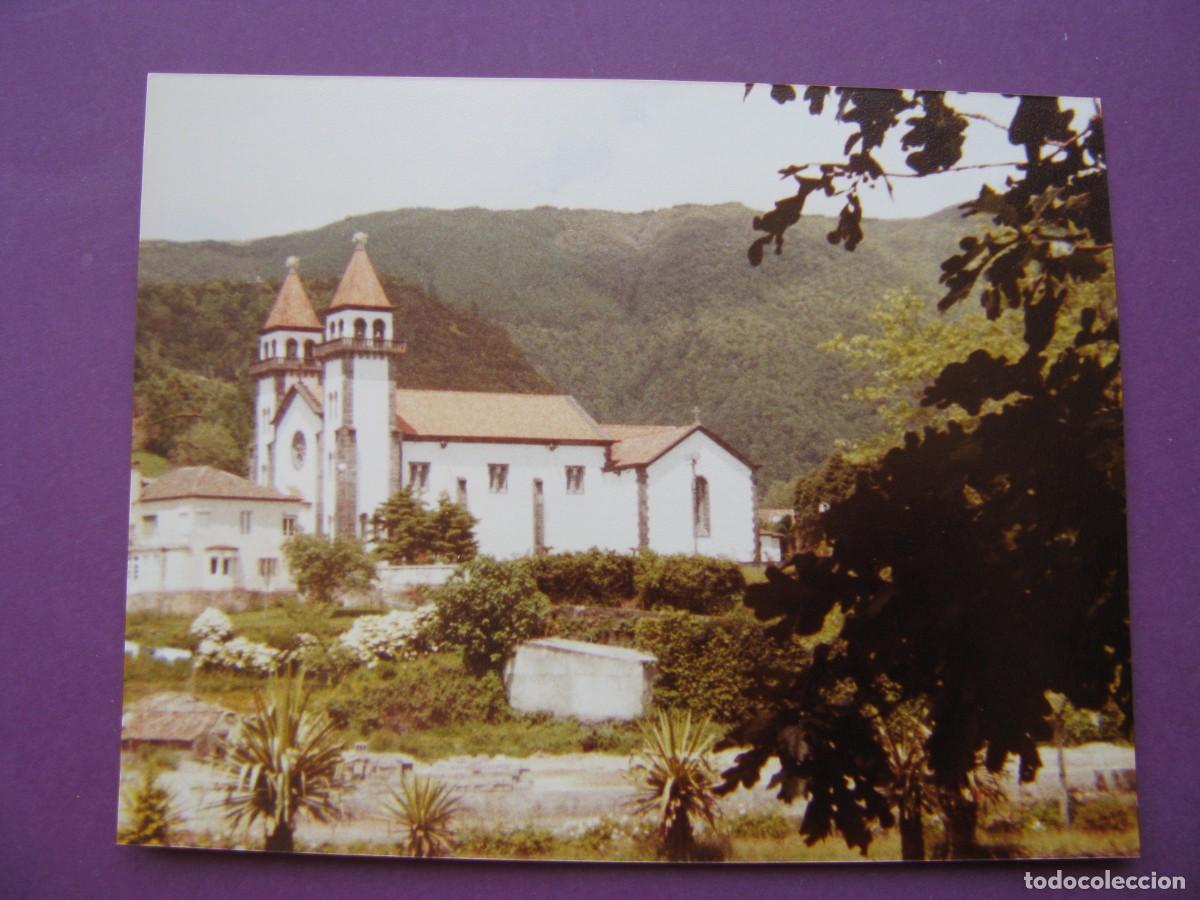 Fotograf&iacute;a antigua: FOTO DE LA IGLESIA NTRA. SRA. DE LA ALEGRIA. ISLA SAO MIGUEL, AZORES. PORTUGAL. A&Ntilde;OS 1980. 13X10 CM