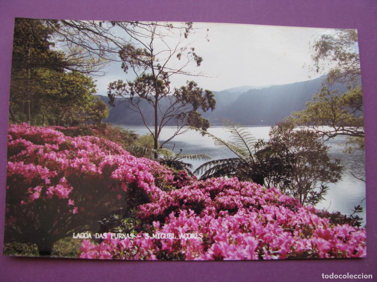 Fotograf&iacute;a antigua: FOTO O POSTAL FOTOGRAFICA DE LA LAGOA DAS FURNAS. ISLA S. MIGUEL. AZORES. 15X10 CM