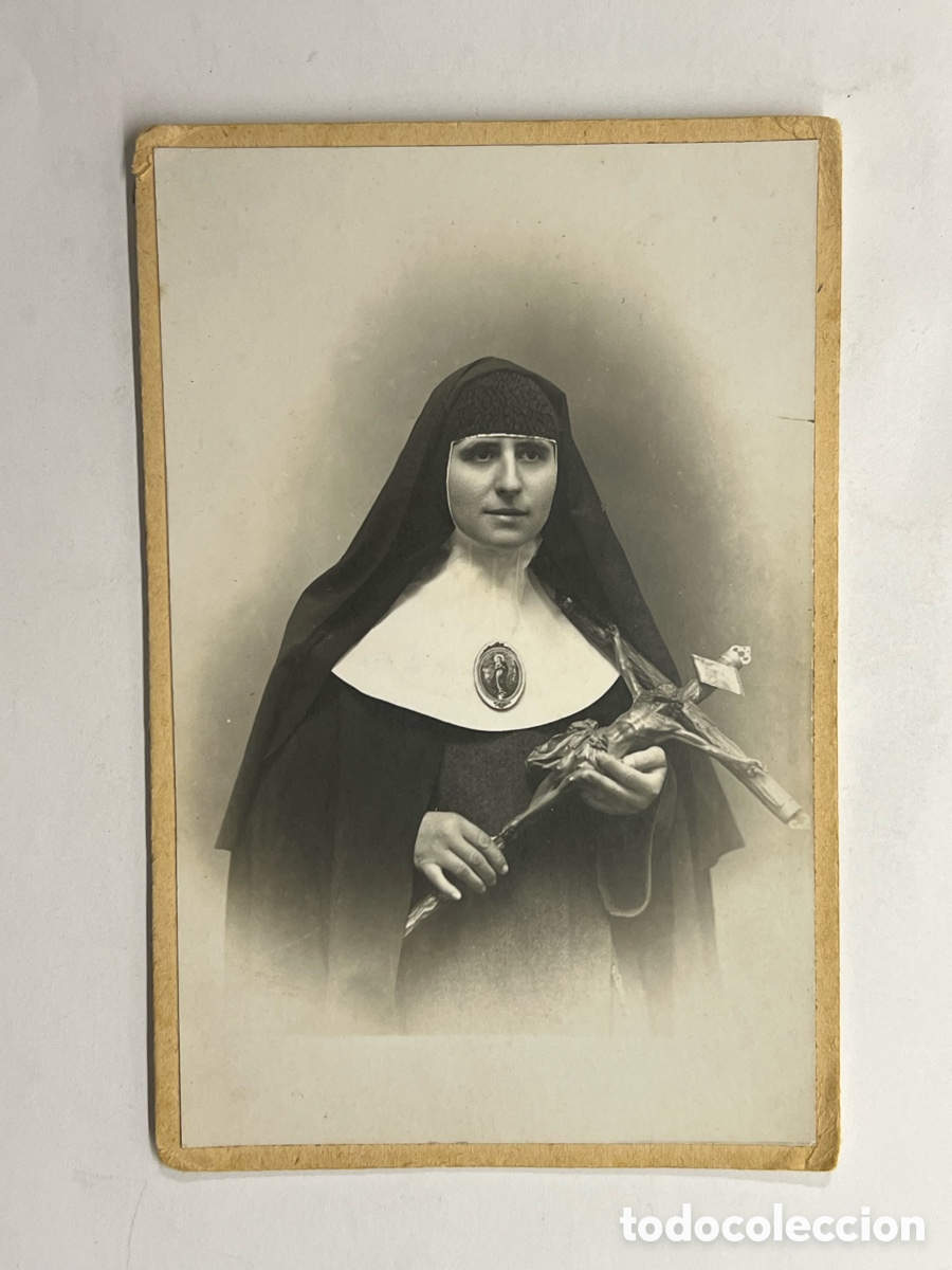 Fotograf&iacute;a antigua: Beata Mar&iacute;a Antonia Bandr&eacute;s y El&oacute;segui.. ? Religiosa de la Congregaci&oacute;n Hijas de Jes&uacute;s