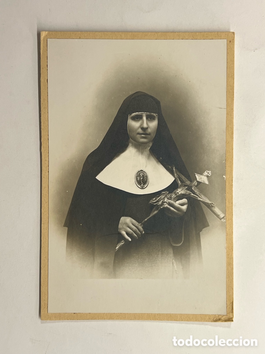 Fotograf&iacute;a antigua: Beata Mar&iacute;a Antonia Bandr&eacute;s y El&oacute;segui.. ? Religiosa de la Congregaci&oacute;n Hijas de Jes&uacute;s