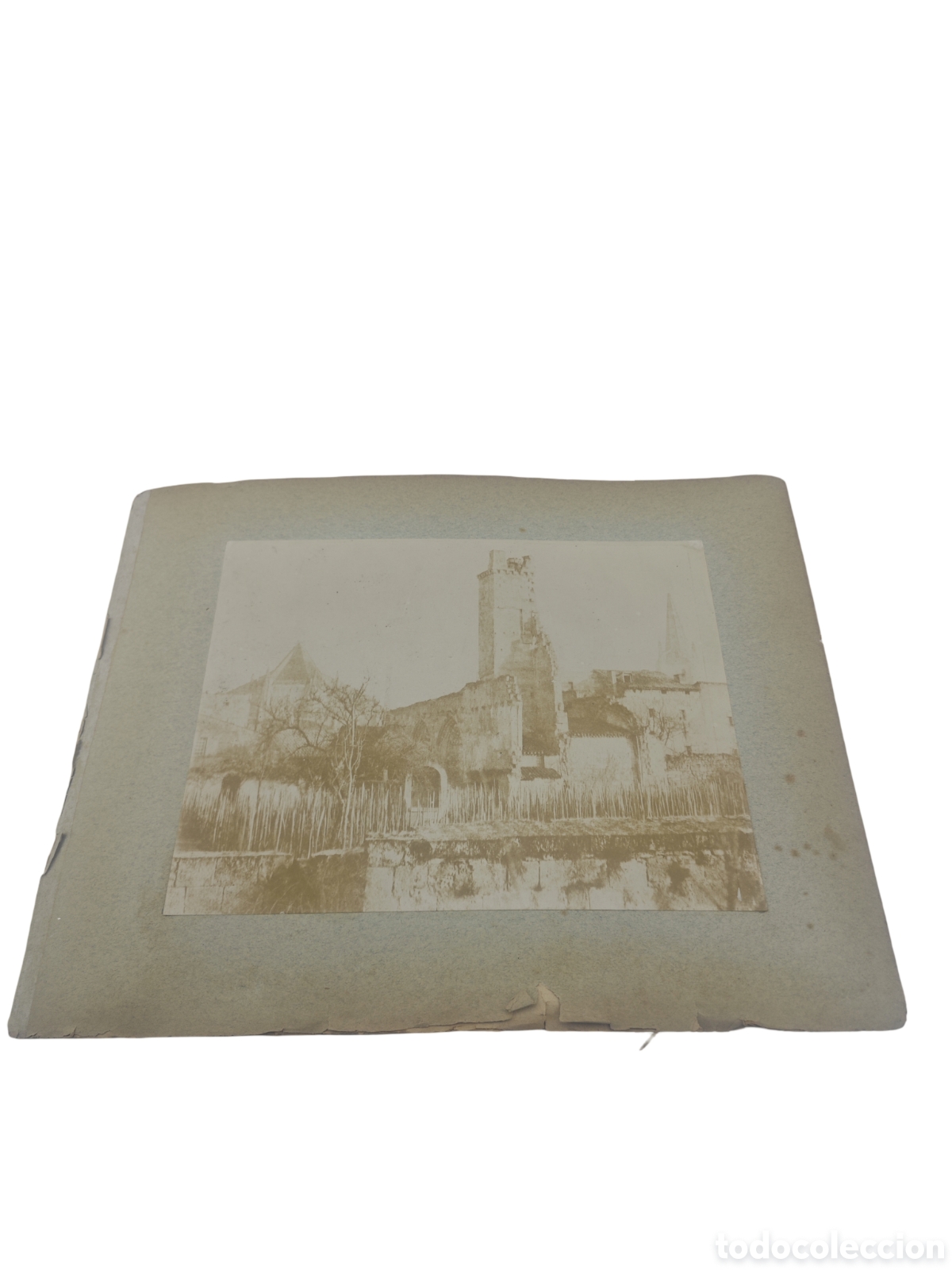 Fotograf&iacute;a antigua: SAINT-&Eacute;MILION (FRANCIA) - LES GRANDES MURAILLES (CONVENTO DOMINICOS) Y CAPILLA DE LA TRINIDAD - DOS