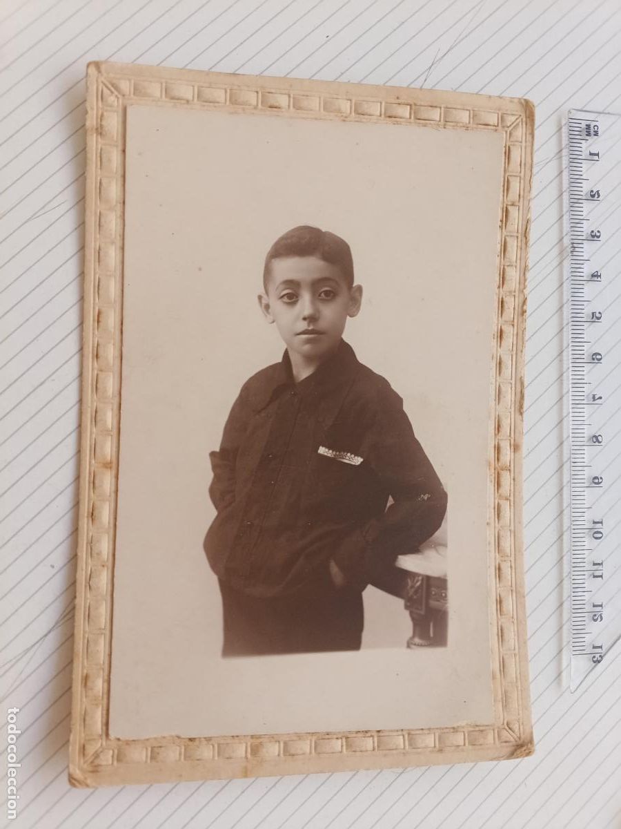 Fotograf&iacute;a antigua: FOTO-MATRAN, Cartagena, soporte de cart&oacute;n. 1934
