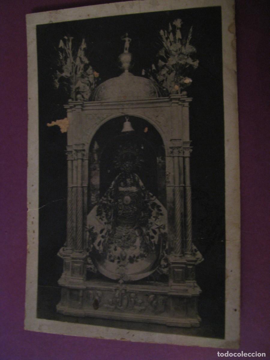 Fotograf&iacute;a antigua: ANTIGUA FOTO DE NUESTRA SE&Ntilde;ORA DE LOS REMEDIOS, CARTAMA. 12,5X8 CM. DESPERFECTOS