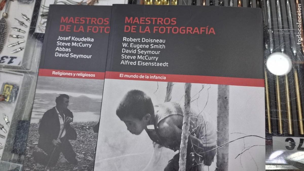 Fotograf&iacute;a antigua: 2 maestros de la fotografia mundo de la infancia religiones y religiosos