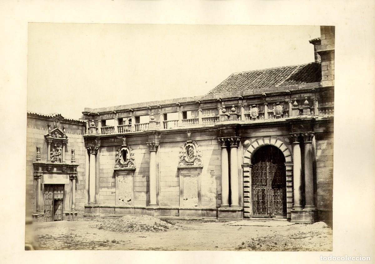 Fotograf&iacute;a antigua: &Aacute;vila. Laurent. Capilla de Mosen Rub&iacute;. c. 1864