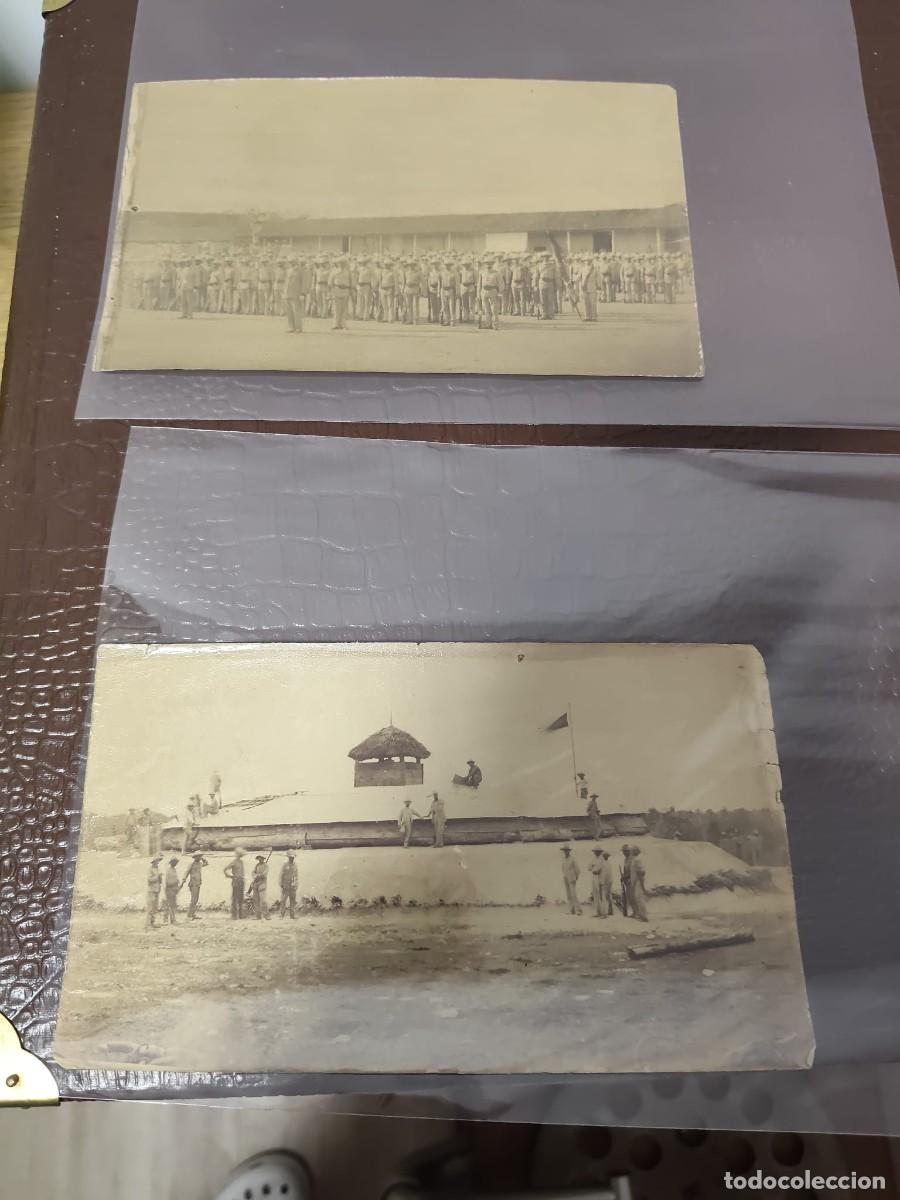 Fotograf&iacute;a antigua: 2 fotograf&iacute;as antiguas alb&uacute;minas sin montar de la guerra de Cuba