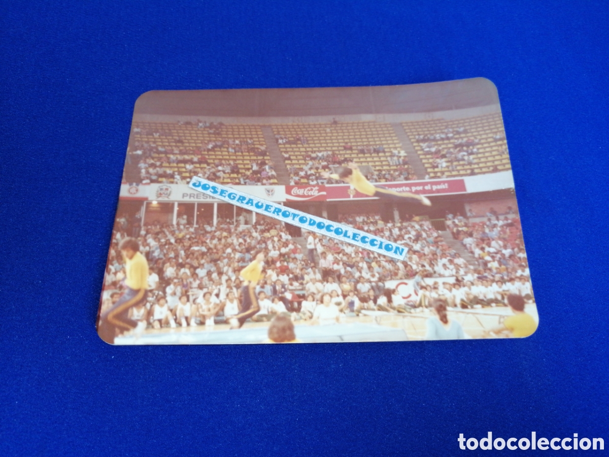 Fotograf&iacute;a antigua: IV GIMNASIA AMERICANA 1980 - GIMNASTICOS FOTOGRAF&Iacute;A ANTIGUA