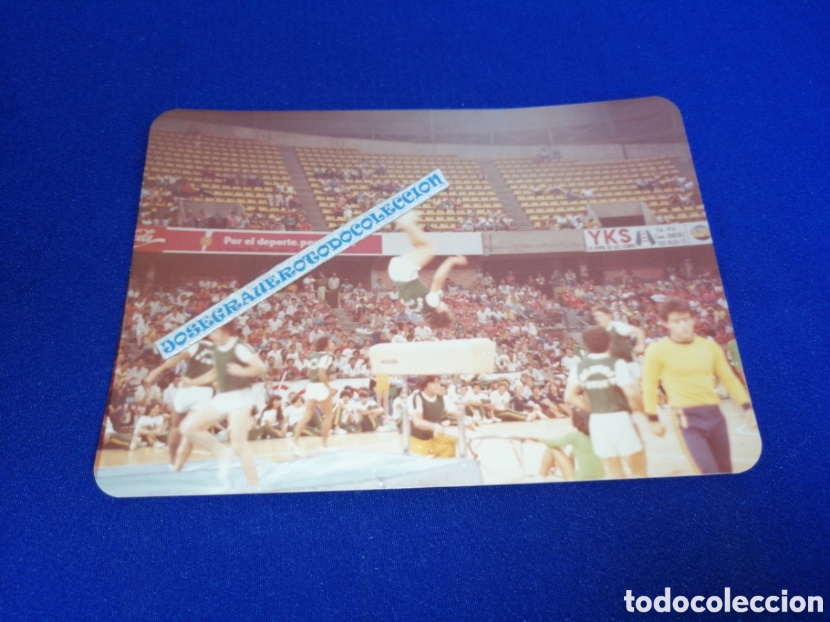 Alte Fotografie: IV GIMNASIA AMERICANA 1980 - GIMNASTICOS FOTOGRAF&Iacute;A ANTIGUA
