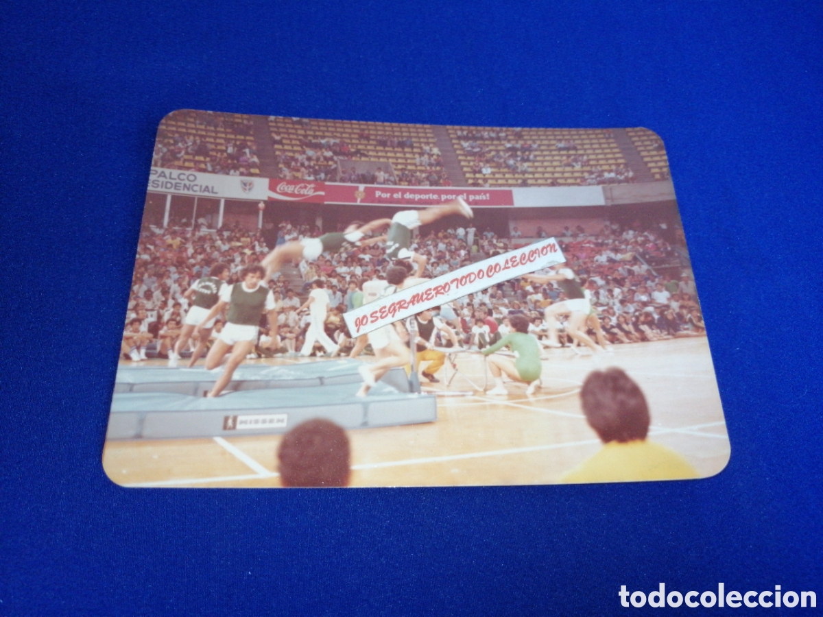 Fotograf&iacute;a antigua: IV GIMNASIA AMERICANA 1980 - GIMNASTICOS PUBLICIDAD COCA-COLA FOTOGRAF&Iacute;A ANTIGUA