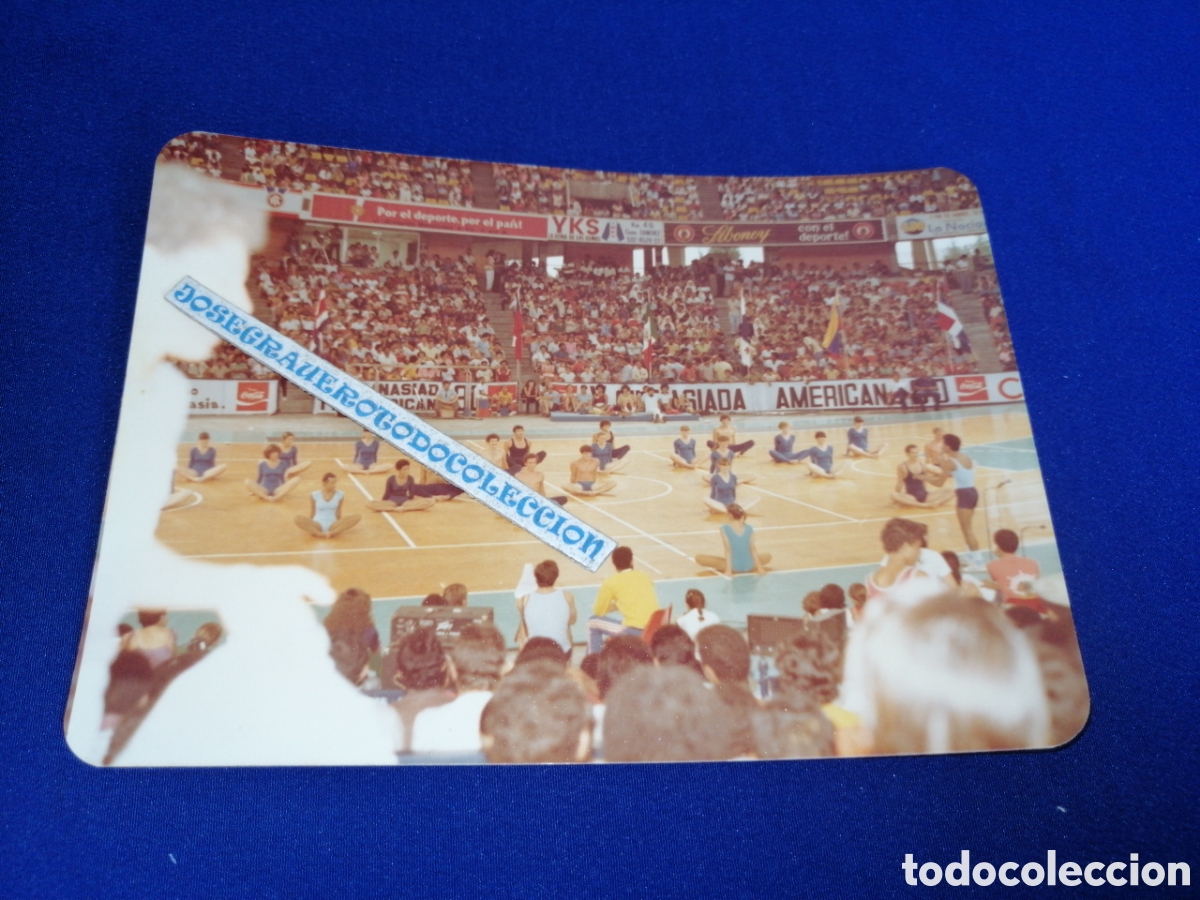 Fotograf&iacute;a antigua: IV GIMNASIA AMERICANA 1980 - GIMNASTICOS FOTOGRAF&Iacute;A ANTIGUA