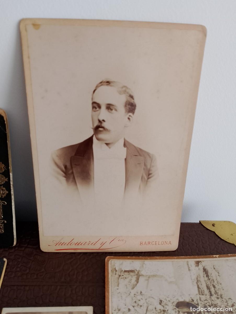 Fotograf&iacute;a antigua: Francisco De Asis Serrat Bonastre, Gabinete Audouard Barcelona Inedito Diplom&aacute;tico Guerra Civil