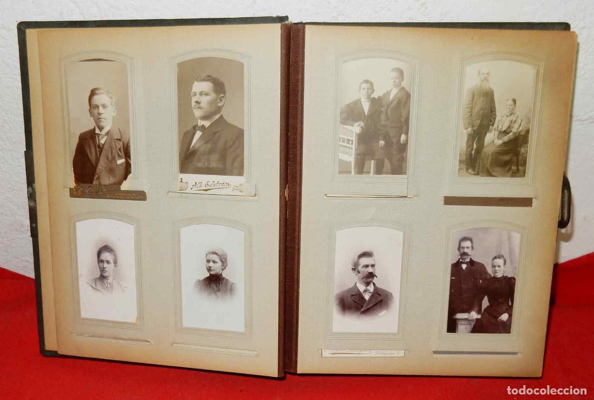 Fotograf&iacute;a antigua: Album de fotos antiguo - con 33 fotos