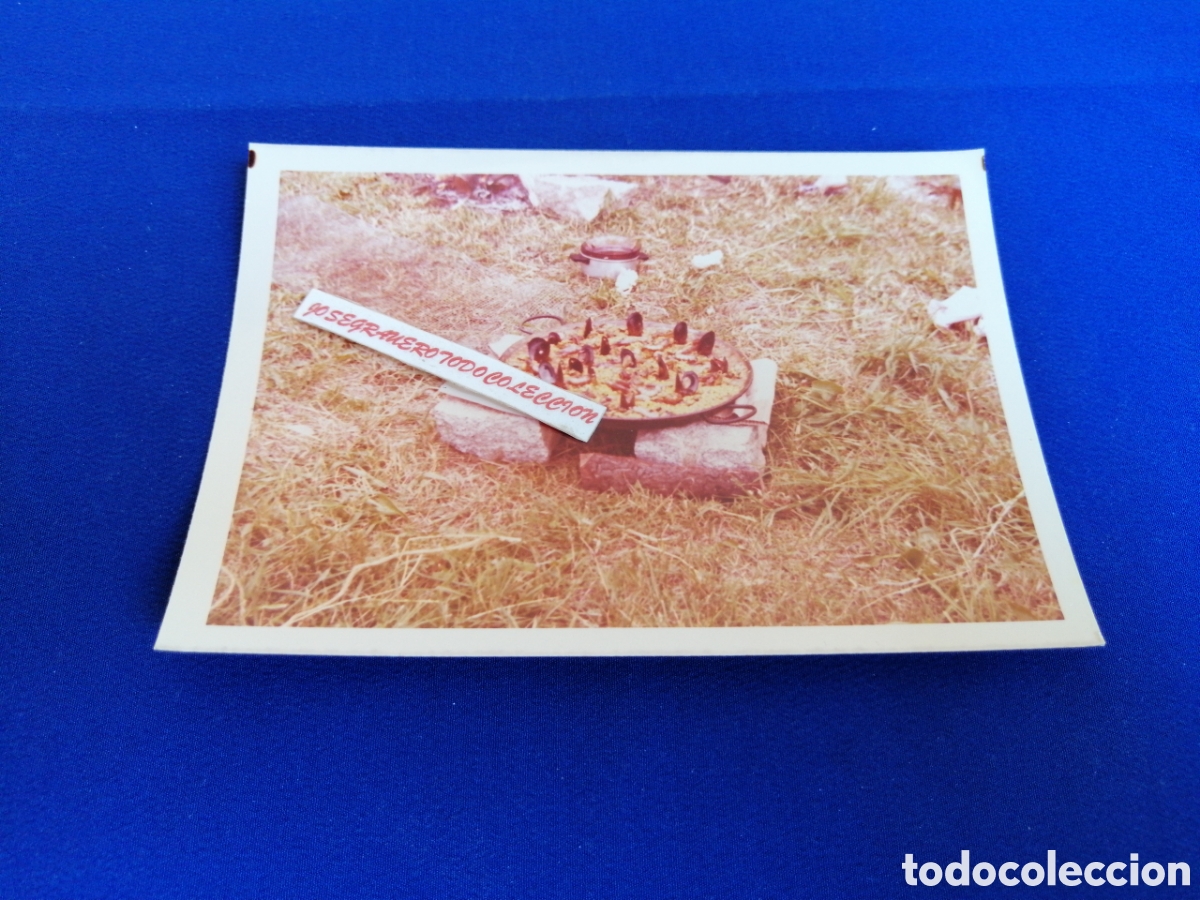 Fotograf&iacute;a antigua: PAELLA VALENCIANA FOTOGRAF&Iacute;A
