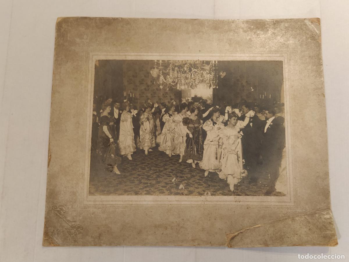 Fotograf&iacute;a antigua: FIESTA BAILE - FOTOGRAFO PASCUAL REY , FERROL - FOTOGRAFIA ANTIGUA