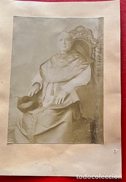 Fotograf&iacute;a antigua: ANTIGUA FOTOGRAFIA DE OBISPO DE ALMONACID, TOLEDO, ALBUMINA