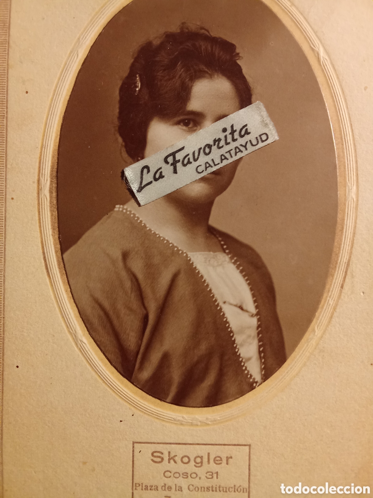 Fotograf&iacute;a antigua: Fotografia SKOGLER coso 31 plaza constitucion Zaragoza , JMJ