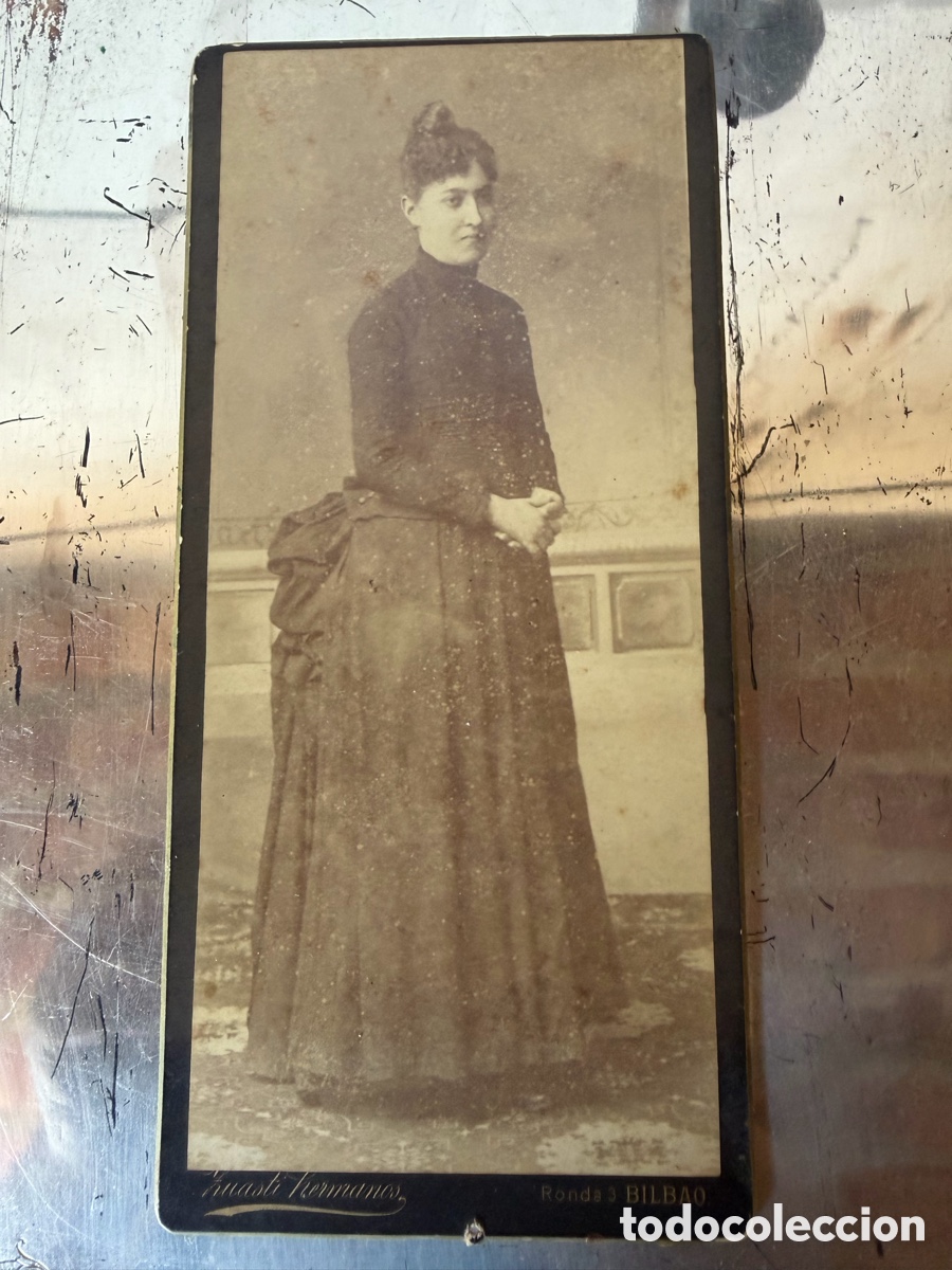 Fotograf&iacute;a antigua: ZUASTI HERMANOS. BILBAO. ANTIGUA FOTO. ALBUMINA. SIGLO XIX.