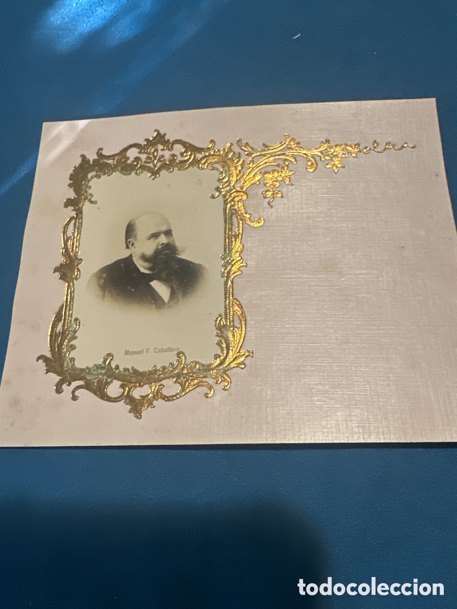 Antique Photography: Manuel F Caballero compositor orla litografica