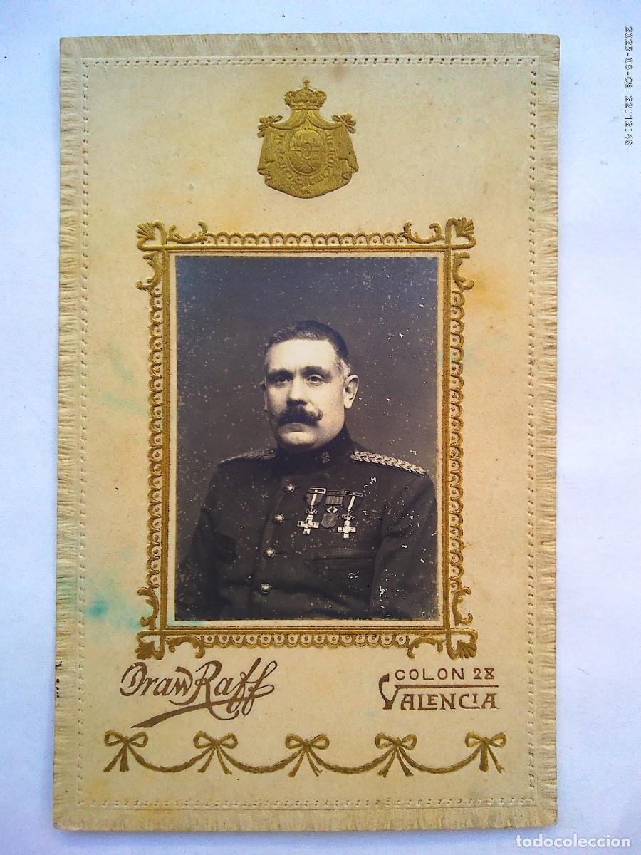 Fotograf&iacute;a antigua: FOTO DE ESTUDIO DE MILITAR VETERANO FILIPINAS , SIGLO XIX . DE ORAW-RAFF , VALENCIA