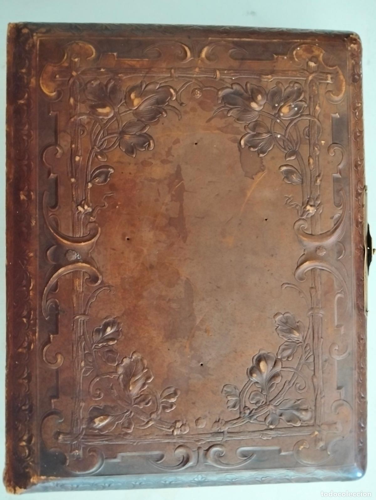 Fotografia antica: ANTIGUO ALBUM PARA 80 FOTOGRAFIAS, PRINCIPIO SIGLO XX