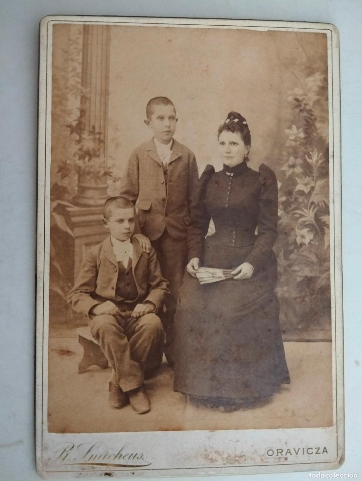 Fotografia antica: ANTIGUA FOTOGRAFIA, ESTUDIO ROBEBERT SMICHEUS - ORAVICZA, PRINCIPIO SIGLO XX, MEDIDA 10,5 X 16 CM