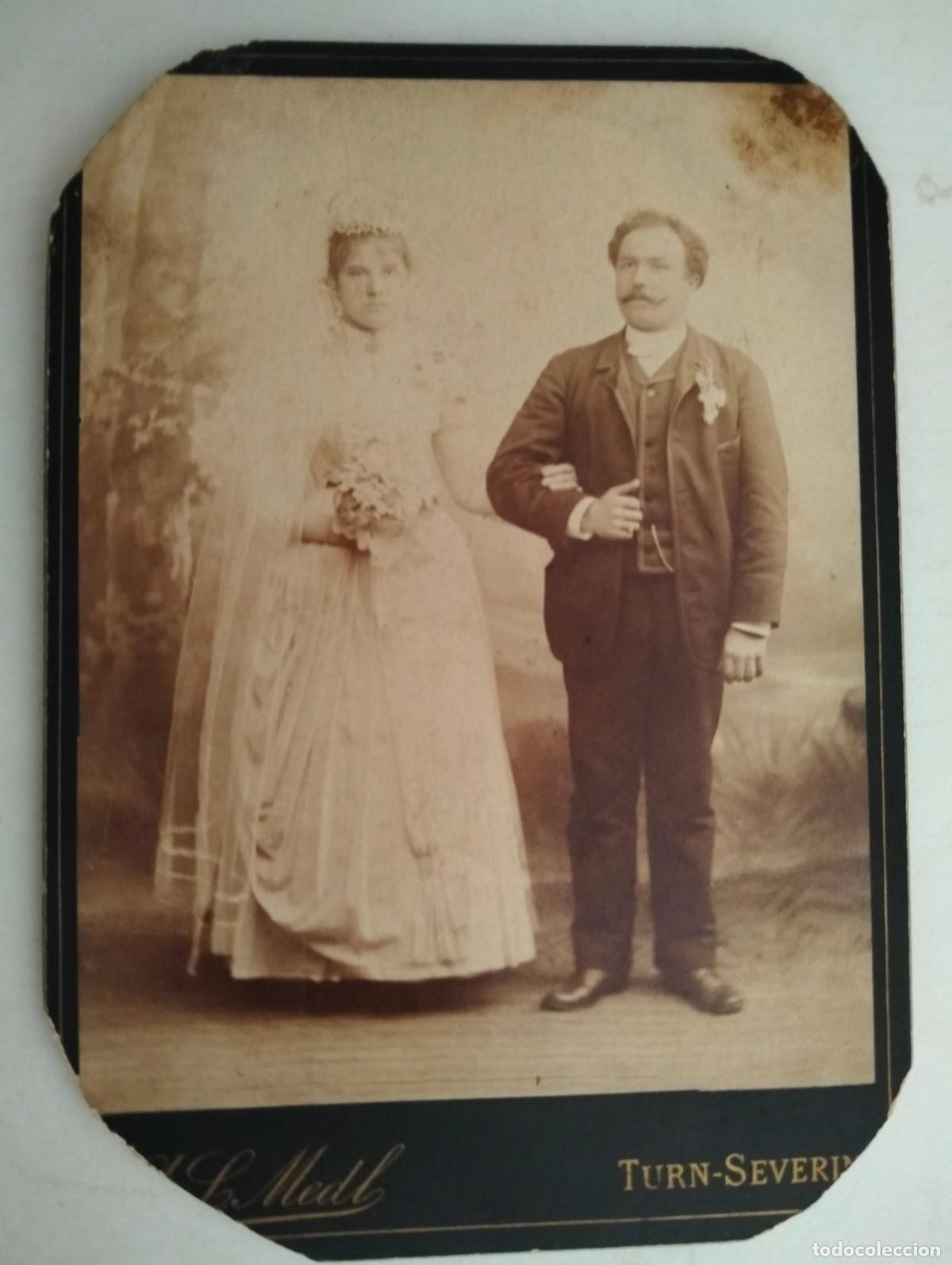 Fotografia antica: ANTIGUA FOTOGRAFIA, ESTUDIO A. L. MEDL - ROMANIA, PRINCIPIO SIGLO XX, MEDIDA 11 X 16 CM