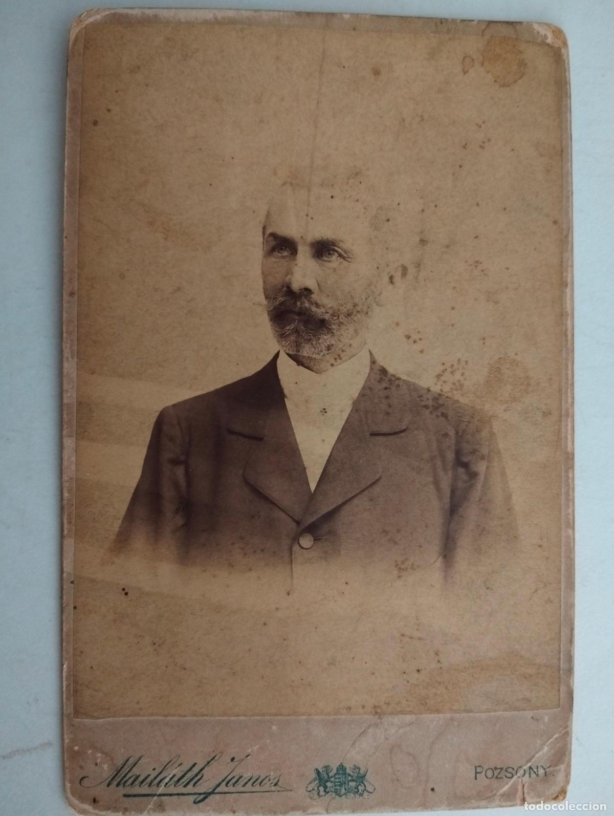 Photographie ancienne: ANTIGUA FOTOGRAFIA, ESTUDIO MAILATH JANOS - POZSONY, PRINCIPIO SIGLO XX, MEDIDA 10,5 X 16,5 CM