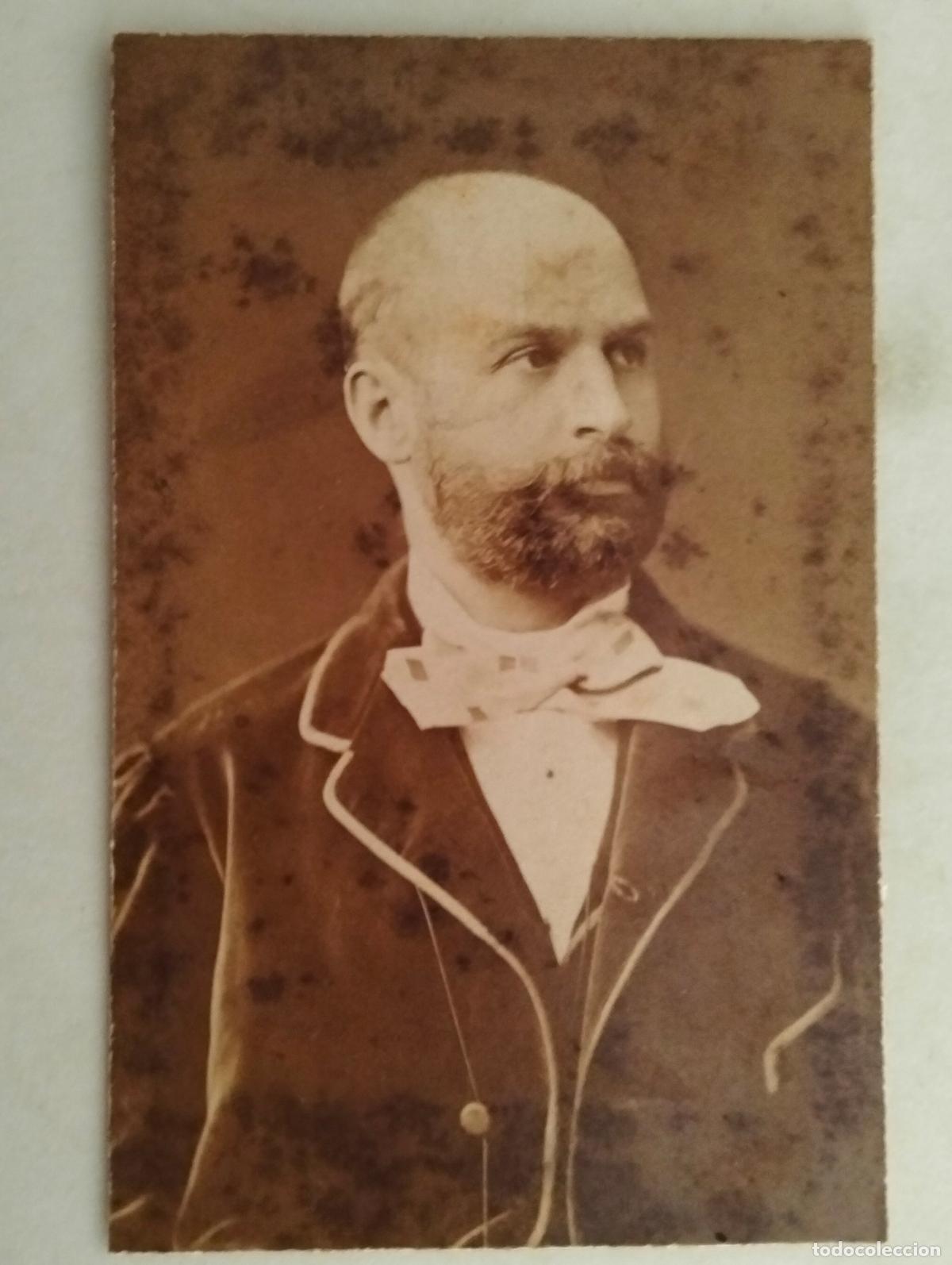 Antique Photography: TARJETA DE VISITA, ESTUDIO LAFRANCHINIL - VIENA, FINALES SIGLO XIX, MEDIDAS 6 X 9,5 CM