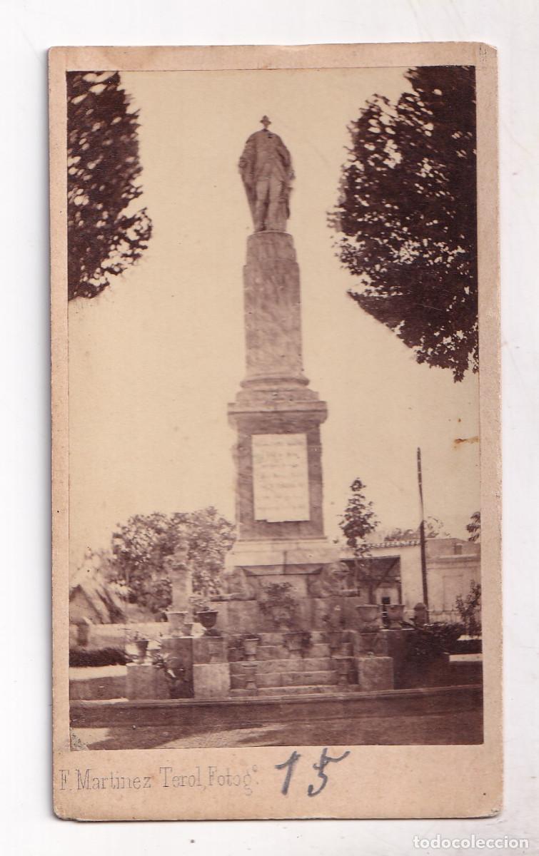 Fotograf&iacute;a antigua: FOTOGRAF&Iacute;A. ESTATUA DE FLORIDABLANCA. FOT&Oacute;GRAFO: FEDERICO MART&Iacute;NEZ TEROL. MURCIA