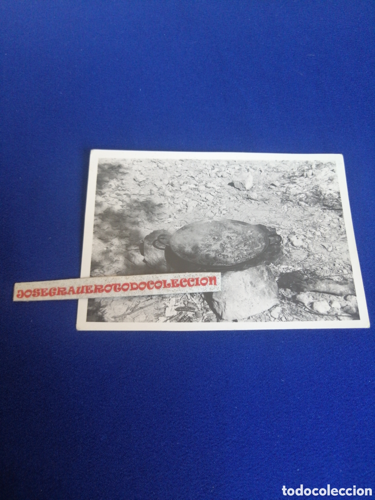 Fotograf&iacute;a antigua: PAELLA VALENCIANA FOTOGRAF&Iacute;A ANTIGUA SIGLO PASADO
