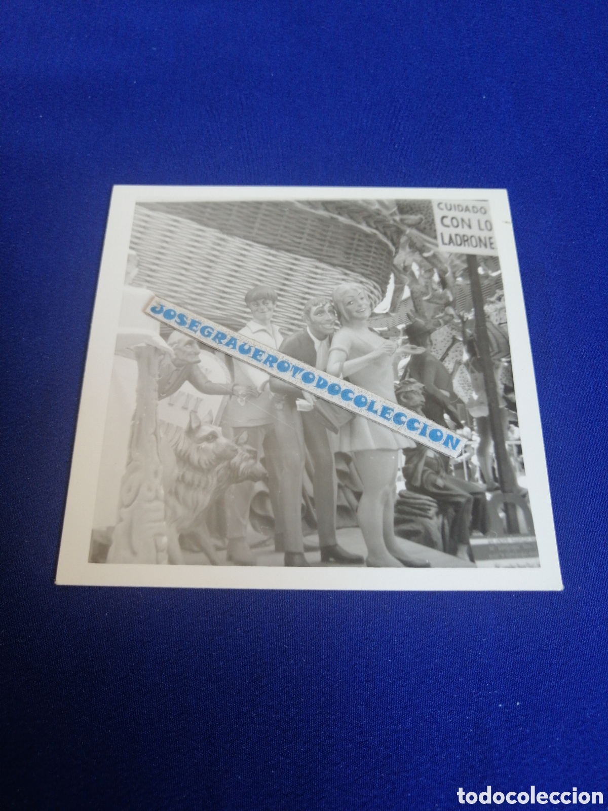 Fotograf&iacute;a antigua: HOGUERAS DE SAN JUAN- A&Ntilde;O 1974- FOTOGRAF&Iacute;A ANTIGUA SIGLO PASADO