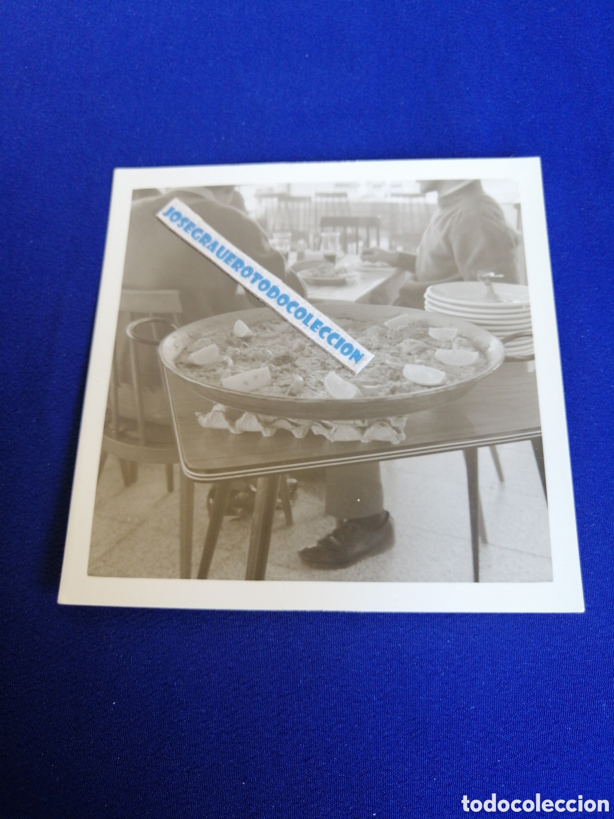 Fotograf&iacute;a antigua: PAELLA VALENCIANA FOTOGRAF&Iacute;A ANTIGUA