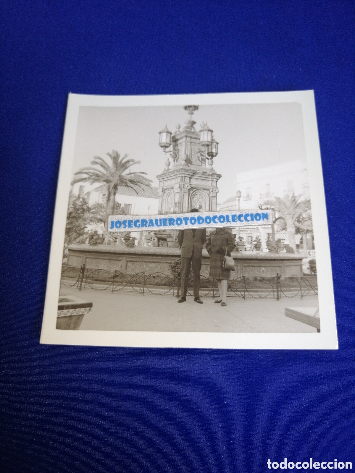Fotograf&iacute;a antigua: ALGECIRAS - PLAZA ALTA DE ALGECIRAS (ANDALUC&Iacute;A) FOTOGRAF&Iacute;A ANTIGUA SIGLO PASADO