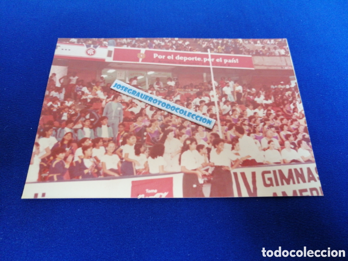 Fotograf&iacute;a antigua: IV GIMNASIA AMERICANA 1980 - GIMNASTICOS FOTOGRAF&Iacute;A ANTIGUA