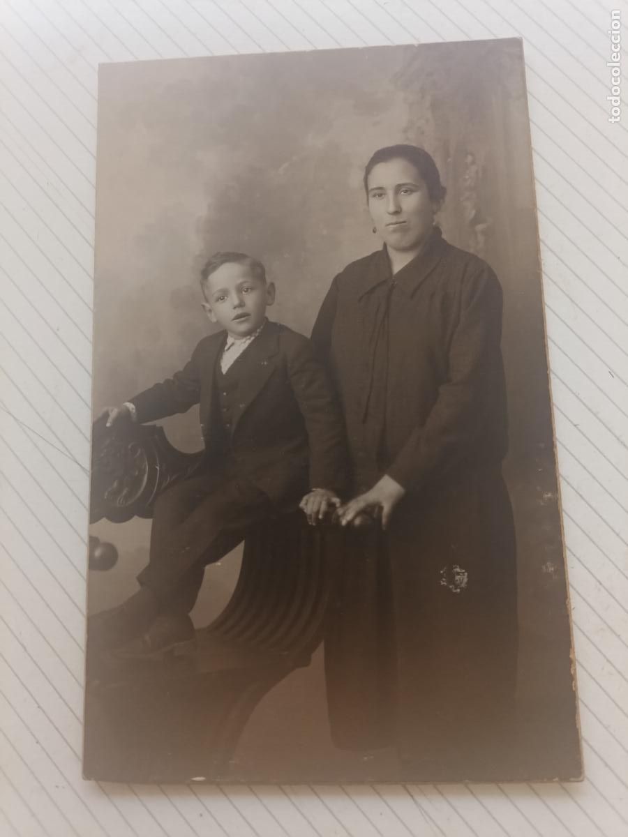 Fotograf&iacute;a antigua: Vendrell fot&oacute;grafo, Valencia. Foto en soporte r&iacute;gido