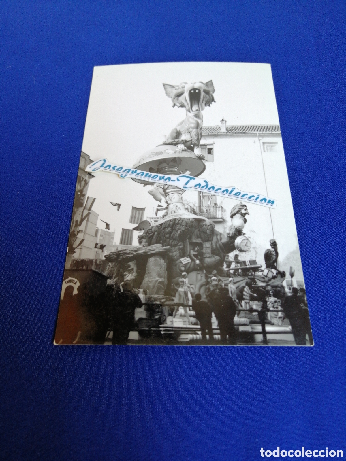 Fotograf&iacute;a antigua: FALLA PLAZA DEL PILAR A&Ntilde;O 1967 - ARTISTA SALVADOR DEBON - PRIMER PREMIO SECCI&Oacute;N ESPECIAL