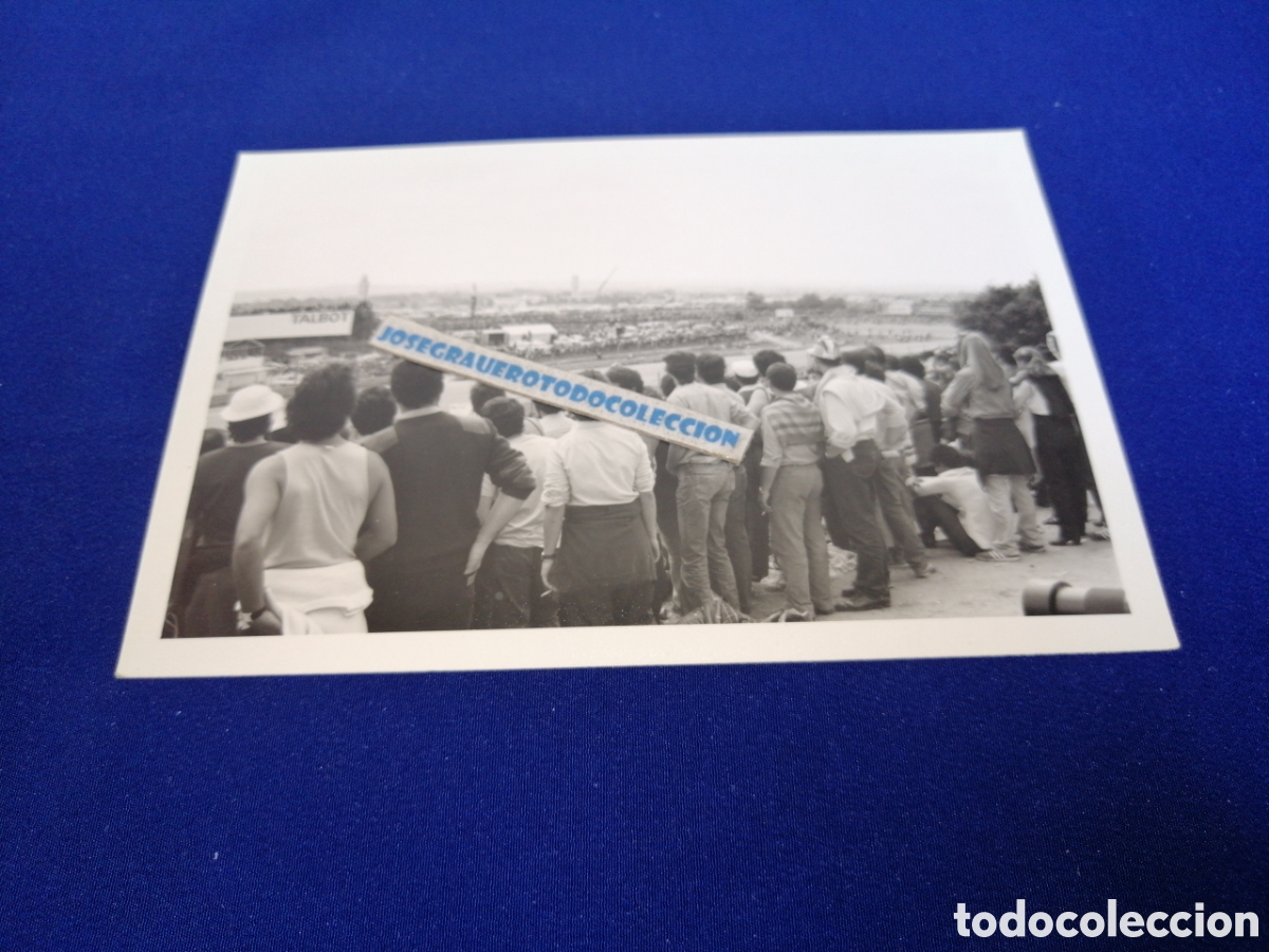 Fotograf&iacute;a antigua: CIRCUITO DEL JARAMA - MOTOCICLISMO (MADRID) - TALBOT HORIZON - JARAMA CIRCUIT - MOTORCYCLIN