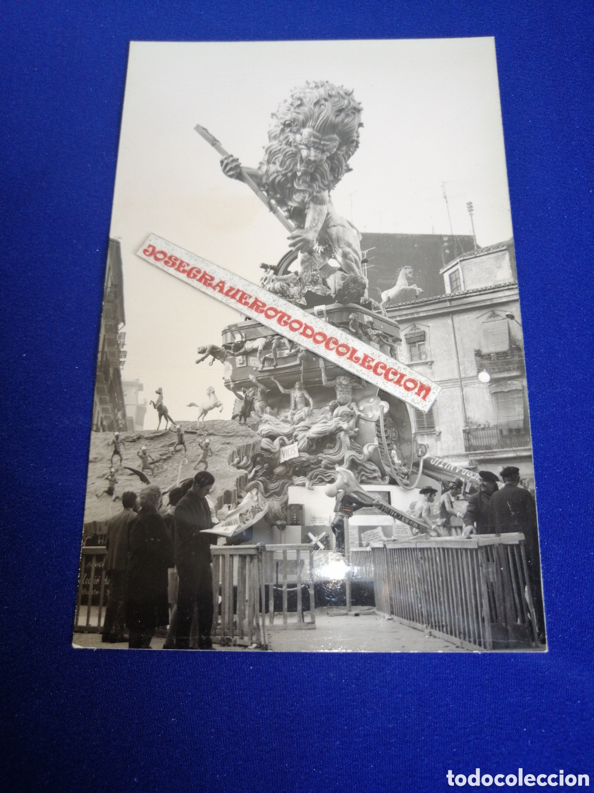 Fotograf&iacute;a antigua: FALLA CONVENTO JERUSAL&Eacute;N MATEM&Aacute;TICO MARZAL A&Ntilde;O 1967 FOTOGRAF&Iacute;A ANTIGUA