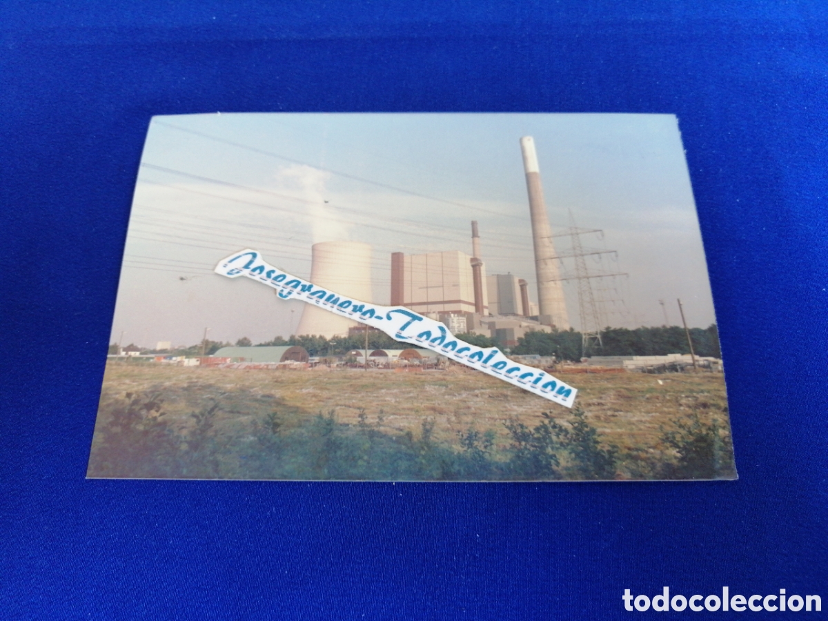 Fotograf&iacute;a antigua: CENTRAL NUCLEAR O TERMICA FOTOGRAF&Iacute;A
