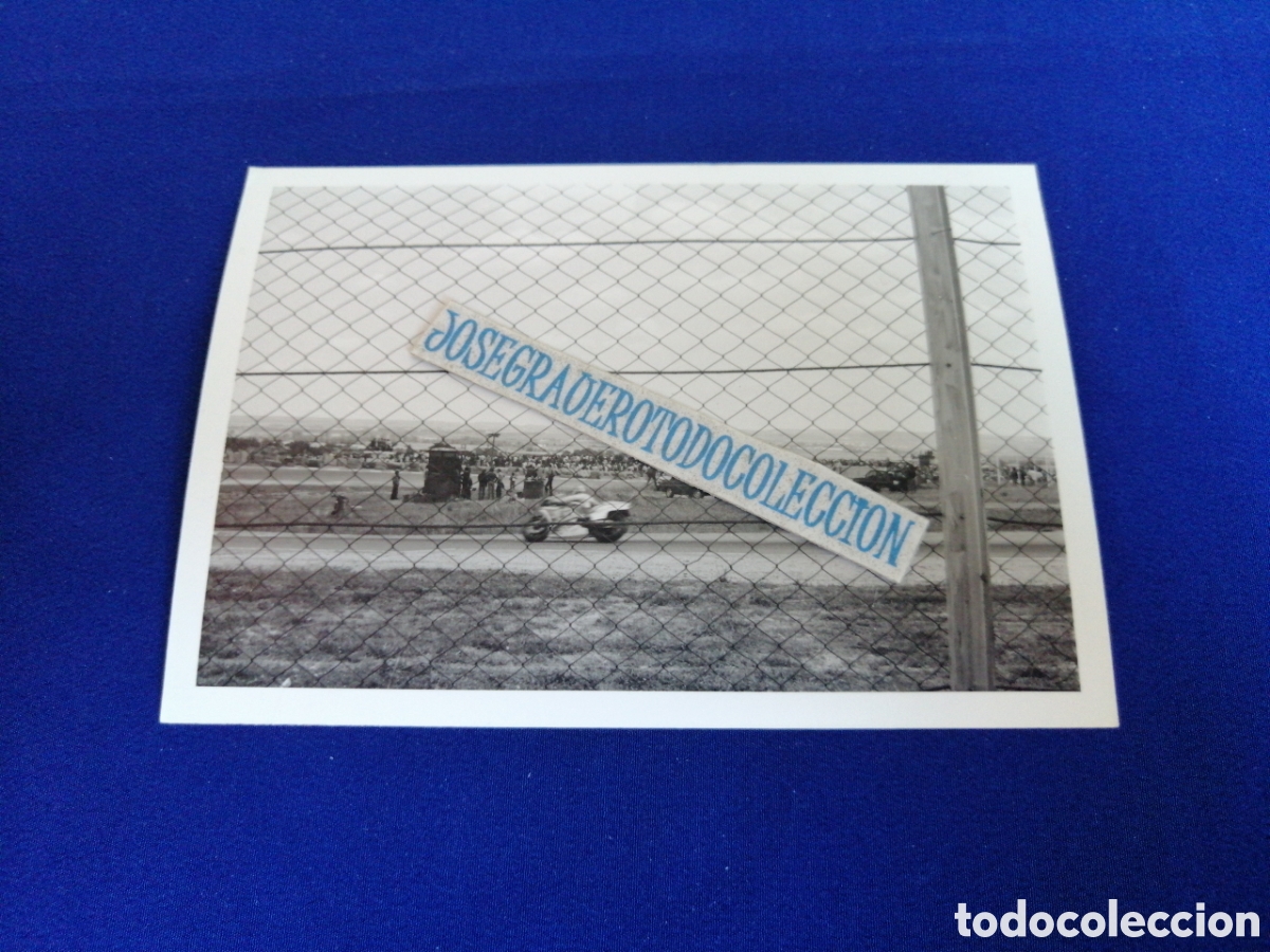 Fotograf&iacute;a antigua: CIRCUITO DEL JARAMA - MOTOCICLISMO (MADRID) - JARAMA CIRCUIT - MOTORCYCLIN