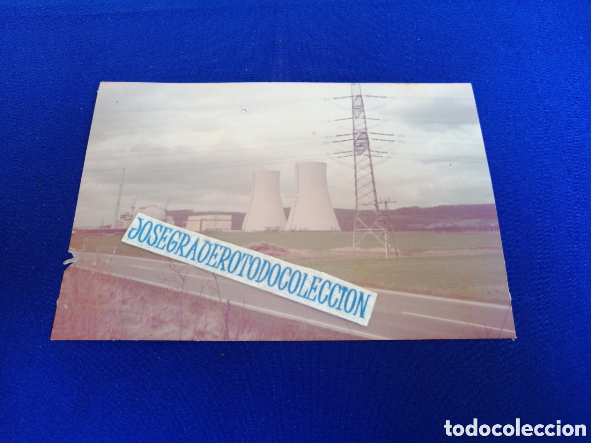 Fotograf&iacute;a antigua: CENTRAL NUCLEAR O TERMICA FOTOGRAF&Iacute;A ANTIGUA