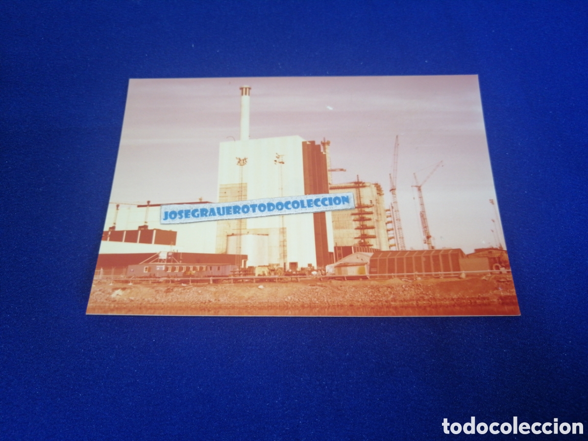Fotograf&iacute;a antigua: SCHWECHAT AUSTRIA - CENTRAL NUCLEAR O TERMICA FOTOGRAF&Iacute;A ANTIGUA