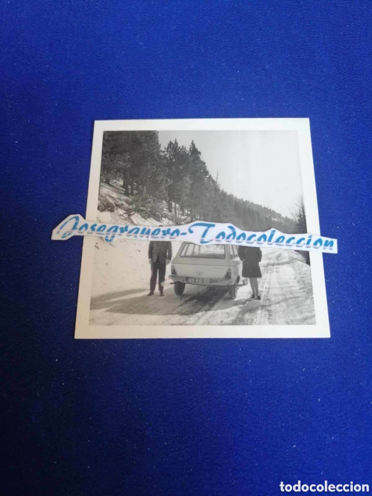 Fotograf&iacute;a antigua: PEUGEOT 204 BREAK - FOTOGRAF&Iacute;A
