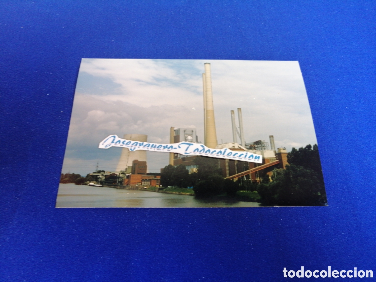 Fotograf&iacute;a antigua: KRAFTWERK HEILBRONN (ALEMANIA) GERMANY CENTRAL NUCLEAR A&Ntilde;O 1986